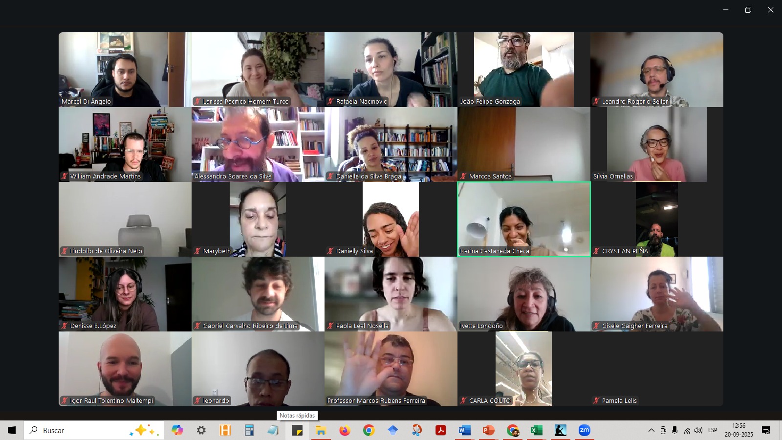Reunião Incicial do Curso de Psicologia Política